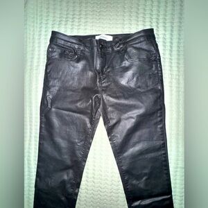 Zara for woman premium denim with sheen look. Size 6. EUC